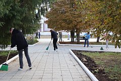 Чистый город начинается с нас: в Ершове прошел субботник