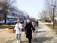 Ершовские старшие организовали маршрутную прогулку «Навстречу солнцу»