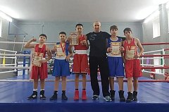 Ершовские боксеры завоевали четыре золотые и одну серебряную медали на открытом турнире в Михайловском