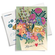 Саратовцы могут поздравить своих мам оригинальными открытками, не выходя из дома