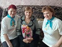 «Серебряные» волонтеры Ершовского района  провели акцию «Визит внимания»