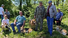 Ершовцы со своими питомцами приняли участие в юбилейной 90-й областной выставке собак