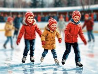 В Ершове начали заливать ледовые катки