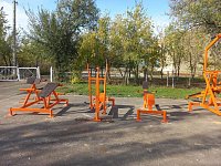 В п. Новосельский Ершовского района теперь есть площадка для норм ГТО