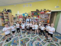 Сотрудница полиции рассказала ершовским дошкольникам о своей профессии