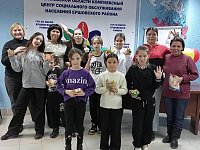 Ершовские дети и их мамы совместно поучаствовали в развлекательной программе