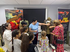 В Ершовском краеведческом музее побывали дети участников СВО