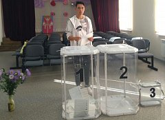 Житель Семено-Полтавки впервые принял участие в выборах
