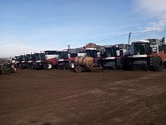 Техника Ершовских сельхозпредприятий проходит технический осмотр