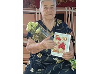 90-летний юбилей отметила жительница села Миусс Ершовского района