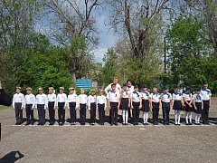 В Ершовском районе прошел первый смотр-парад отрядов «Орлята России»