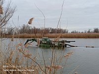 В Саратовской области реку Еруслан очистили от донных отложений 