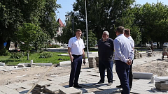 Глава Ершовского района Андрей Шубин проверил ход работ на ключевых объектах