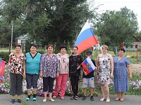 В День российского флага в Ершовском районе прошел спортивный праздник