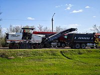 В Ершове начался ремонт автодороги общей протяженностью 8,842 км