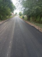 В двух селах Ершовского района завершен дорожный ремонт в рамках инициированной губернатором программы