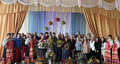 В селе Орлов-Гай Ершовского района прошел праздничный концерт ко Дню пожилого человека