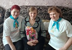 «Серебряные» волонтеры Ершовского района  провели акцию «Визит внимания»
