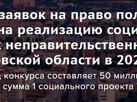 Стартовал прием заявок на областной конкурс грантов для некоммерческих организаций 