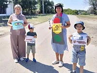 На улицах ершовского села прошла акция «Внимание на дорогу!»
