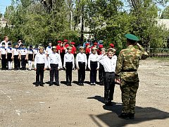 В Ершовском районе прошел первый смотр-парад отрядов «Орлята России»