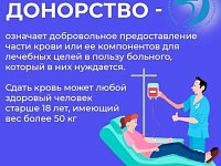 Донорство крови: спасая жизни, сохраняем человечность