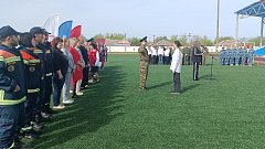 В Ершове проходит военно-патриотическая игра «Зарница»