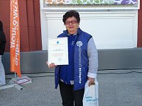 «Серебряного» волонтера из Ершовского района отметили на областном фестивале за активную жизненную позицию