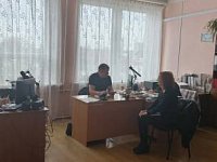 В поселке Целинный начальник ОМВД России по Ершовскому району провел очередной выездной прием граждан