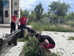 Ершовцы приняли участие в акции «Помним о важном»