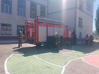 В Ершове прошли учения пожарных