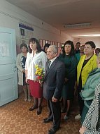 В школе Ершовского района прошло торжественное открытие именных кабинетов