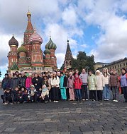 Школьники из Ершова своими глазами увидели главные достопримечательности столицы