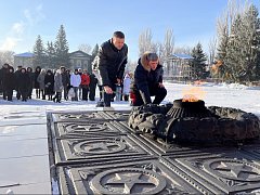 В Ершове состоялся митинг, посвященный Дню полного освобождения Ленинграда от фашистской блокады