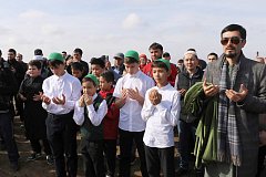 Ершовские мусульмане приняли участие в торжественной церемонии закладки камня под строительство новой мечети