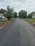 В двух селах Ершовского района завершен дорожный ремонт в рамках инициированной губернатором программы