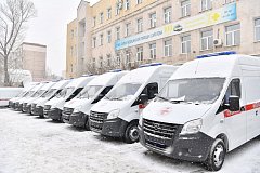 В Саратовской области автопарк скорой помощи обновился на 18 машин, оснащенных современным оборудованием