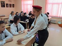 Учащиеся школы №1 г.Ершова стали участниками патриотических акций и мероприятий