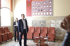 В Ершове обновлена Доска почета молодежи