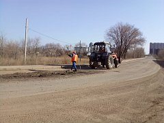 Ершовские дорожники приступили к ремонту