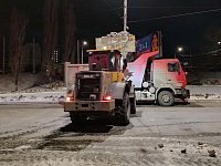 За зиму региональные дорожники израсходовали 195 000 тонн песко-соляной смеси