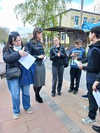 Полицейские и отряд «Юный друг полиции» школы № 2 города Ершова приняли участие в Общероссийской антинаркотической акции «Сообщи, где торгуют смертью»