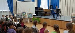 В Детской школе искусств ершовскую ребятню порадовали концертом, мастер-классом и флешмобом