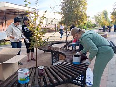 Ершовцы приняли активное участие в общеобластном субботнике, объявленном губернатором