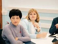 Член общественного совета при ОМВД России по Ершовскому району Марина Марина приняла участие в областном слете-семинаре Движения Первых