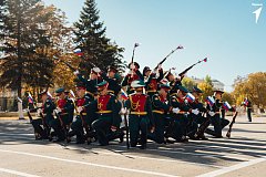 Ершовский отряд Хранителей истории провел незабываемый день среди курсантов