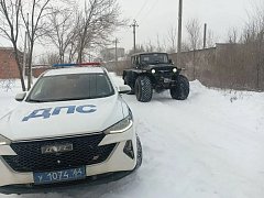 В Ершовском районе прошел рейд «Снегоход»