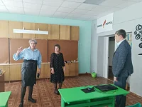 Глава Ершовского района Константин Мызников с рабочим визитом посетил село Чапаевка