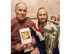 Ершовская семейная пара отметила «бриллиантовую» свадьбу