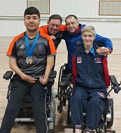 «Рифовец» Сергей Сафин из Ершова привез две медали с чемпионата России по бочча